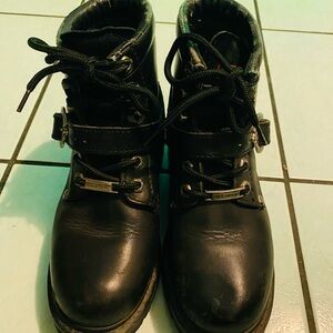 Harley-Davidson Black Ankle Boots